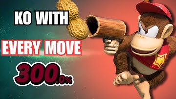 KO WITH EVERY DIDDY KONG MOVE