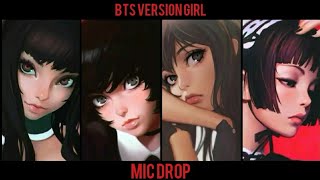 Nightcore Switching Vocal - Mic Drop (Version Girls) BTS
