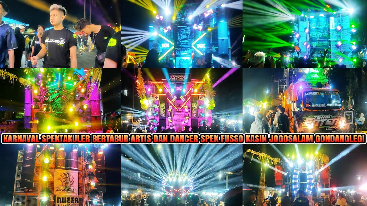 20 SOUND SYSTEM TERBAIK KARNAVAL KASIN JOGOSALAM GONDANGLEGI SPEK FUSSO DAN TRUK