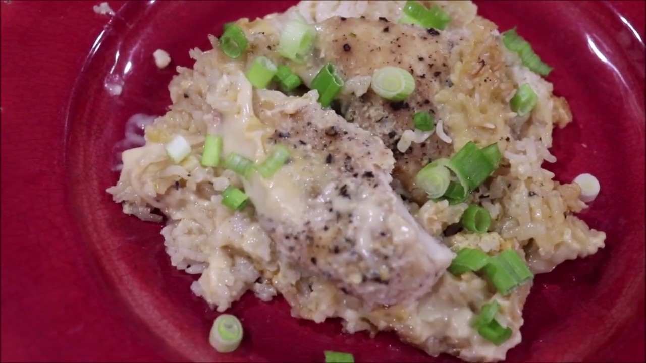 147 3 Can Chicken and Rice Casserole YouTube