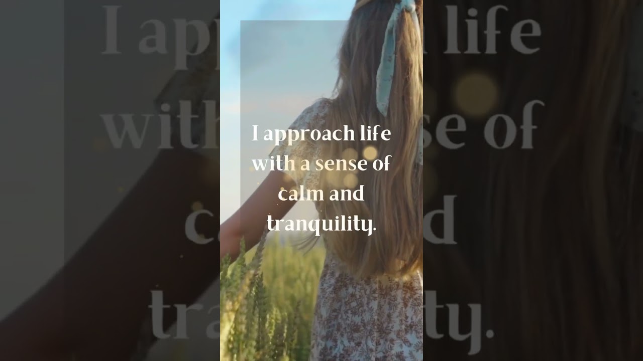 🌟 A Peaceful and Calm Mind 🙏 Positive Affirmations for Peace and Tranquility"