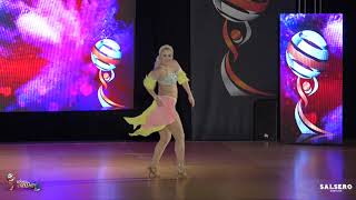 Sydney Espinoza, Ladies Amateur Salsa Soloist, World Latin Dance Cup 2017