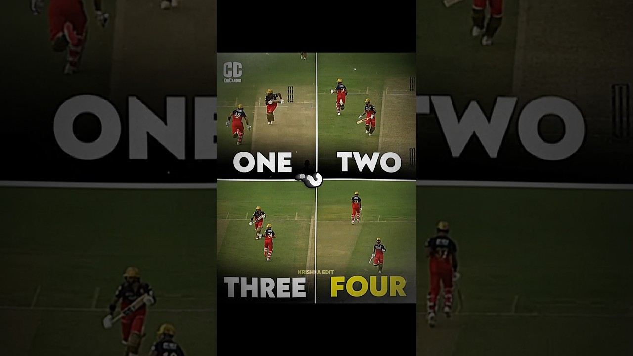 Virat and Padikal four run sprint , Incredible Speed | RCB Vs PBKS || CricCut 