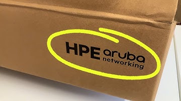 Unbox AND Connect Aruba 6100 Switch