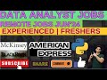 Data Analyst Jobs 2024 | Entry-Level Data Analyst Jobs | Data Analyst Jobs in India | Jobs June