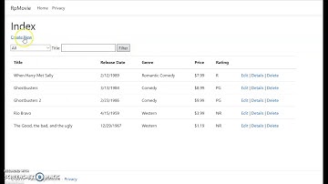 CIT365 - RazorPagesMovie demo
