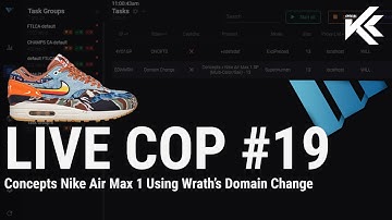 Live Cop - Concepts Nike Air Max 1 Using Wrath