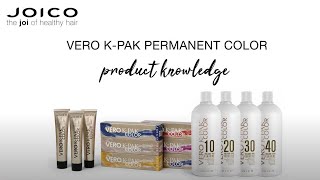 JOICO Vero K-Pak Permanent Color Product Knowledge