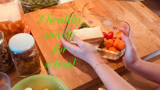 3 Healthy Snacks For School Mandy Chryse