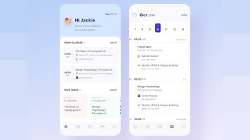 Flutter UI - School Management App