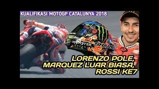 HASIL KUALIFIKASI MOTOGP CATALUNYA 2018, LORENZO MARQUEZ SALING SIKUT