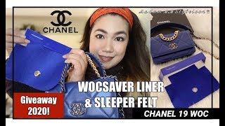 270 | CHANEL 19 WOC | COLLABORATION GIVEAWAY 2020 | *WOCSAVER LINER & SLEEPER FELT* | THE_WOC_LADY