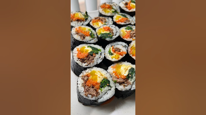 Gimbap Kimbap recipe #recipe #gimbap #kimbap #homemade #healthy