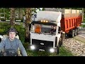 ГРУЖЕННЫЙ МАЗ УЛЕТЕЛ С ТРАССЫ - Euro Truck Simulator 2 с РУЛЕМ