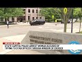 Woman accused of trying to stab Connecticut State Capitol Police officer taken into custody