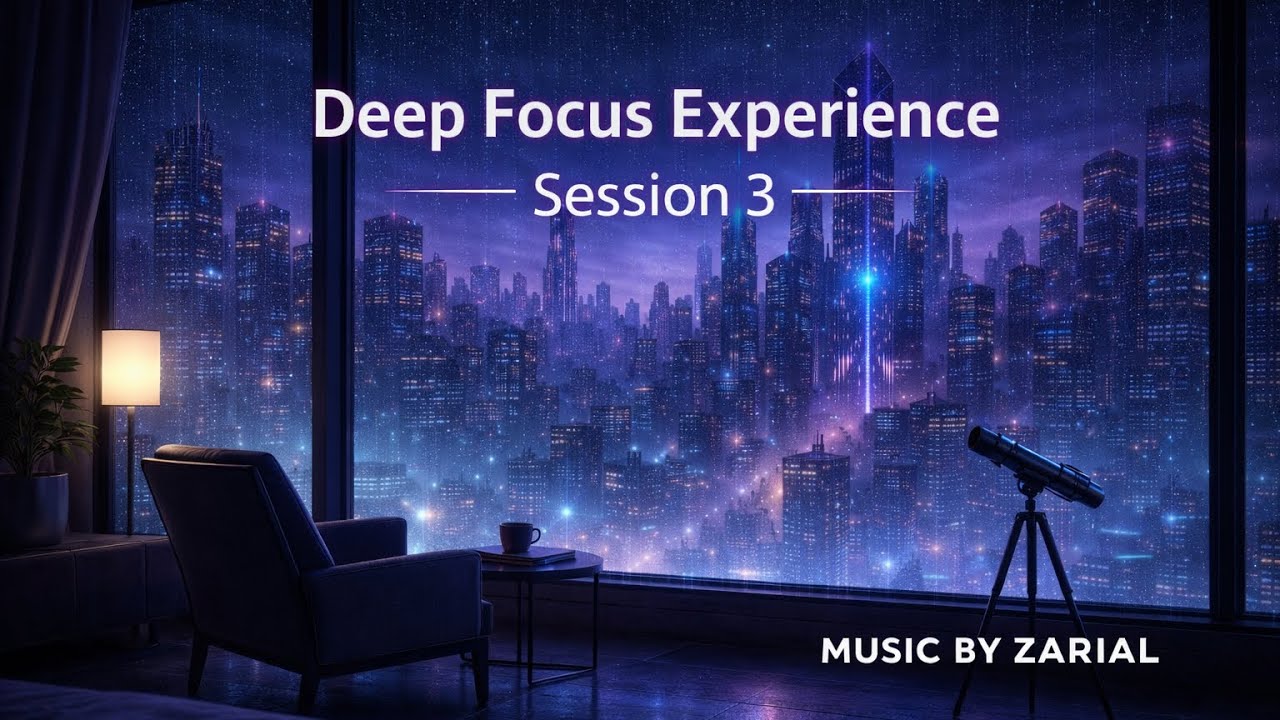 Deep Focus Music for Work & Study — 20 Min Session 3 | No Lyrics | Zarial