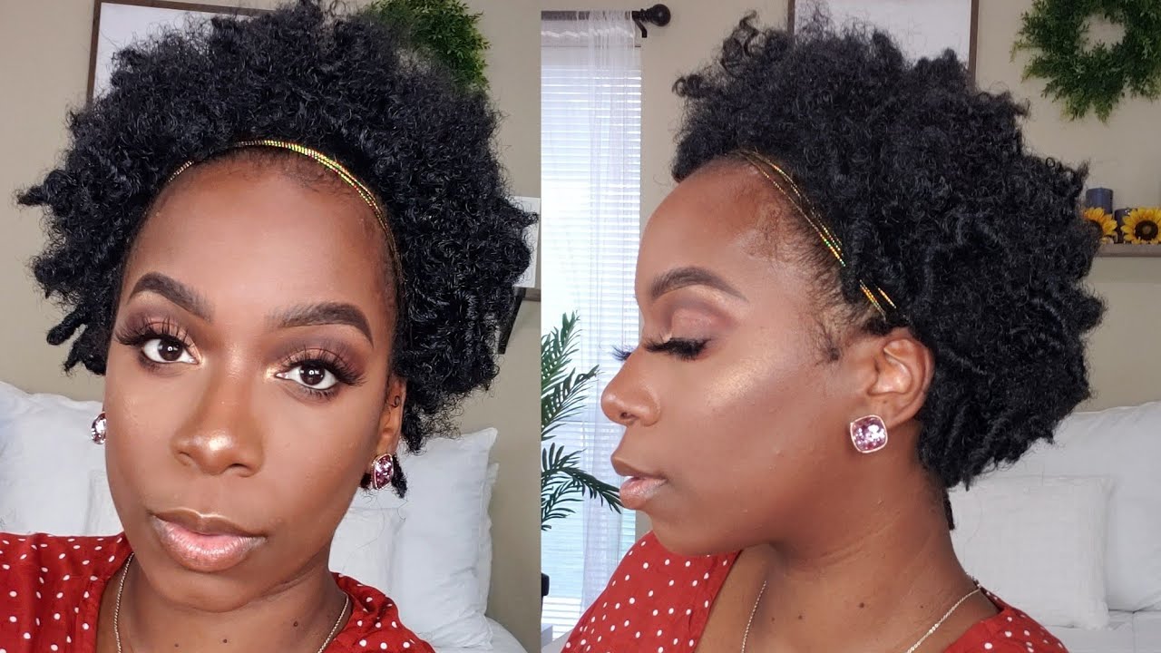 Quick + Easy How To Style On TWA  | Fingercoils & Rod Sets with Fingercomber | KIE RASHON