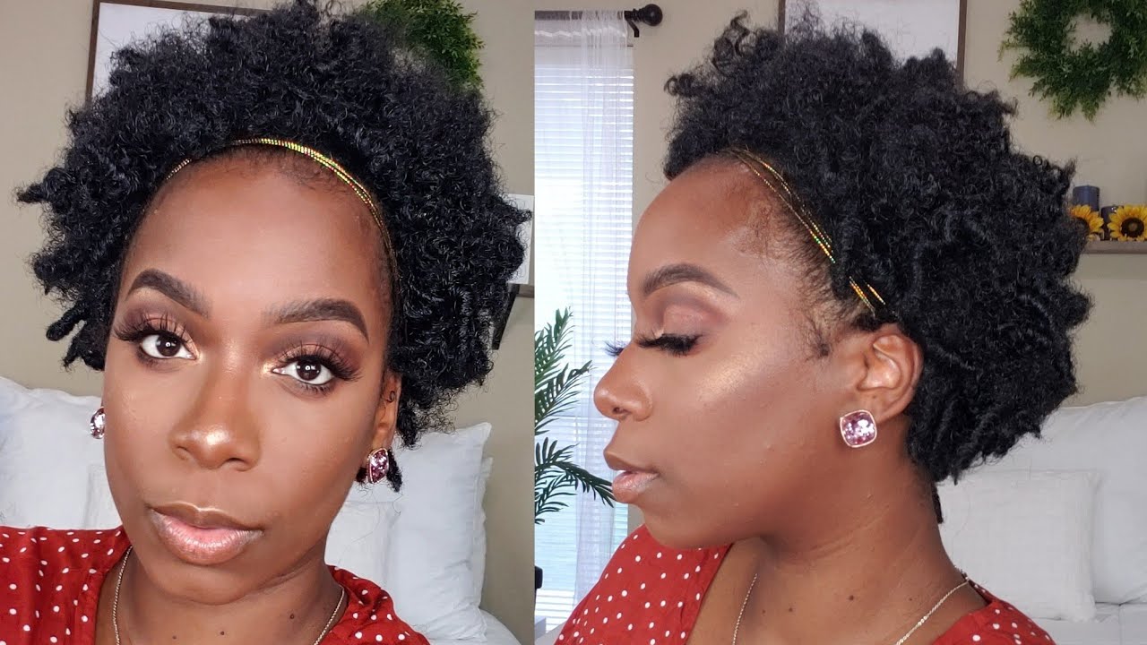 Quick + Easy How To Style On TWA | Fingercoils & Rod Sets with ...