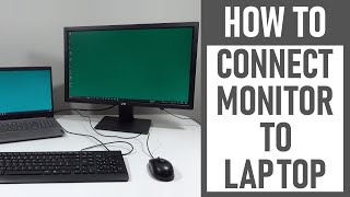 How To Connect A Second Monitor To Your Laptop | Using HDMI Cable | STEP BY STEP TUTORIAL