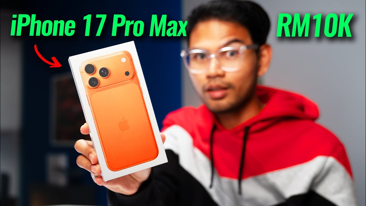 Paling Mahal iPhone 17 Pro Max 2TB Aku Beli RM10,000 ! 🔥