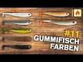 Gummifisch-Farben für Barsch, Zander, Hecht Angeln