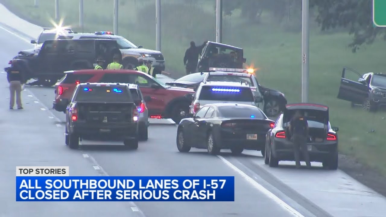 Serious crash shuts down I-57 in south suburbs: ISP
