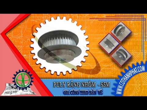 Video Puly răng S5M - nhôm | Aluminium Timing pulley S5M - youtube