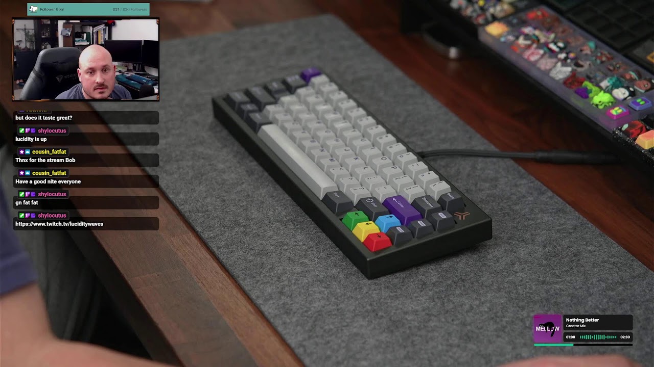 Nrd Oku 65%キーボード➕gmk 3 kits NRD Oku Hype! | Custom Keyboard Building | !build !commission