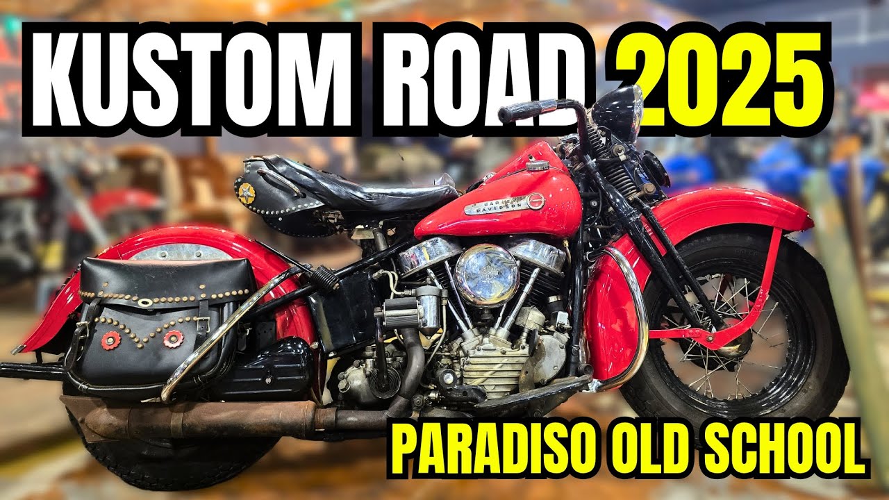 KUSTOM ROAD 2025 - Un paradiso delle HARLEY old school