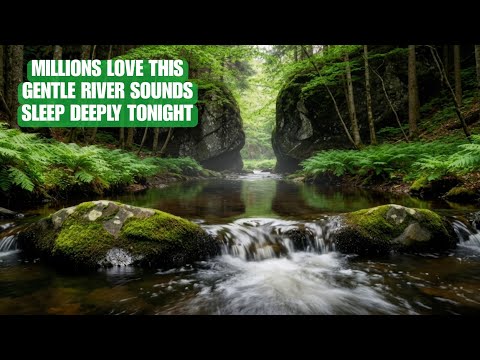 Fall Asleep in Just Minutes with Peaceful & Cozy River Sounds | Deep Sleep & Relaxation