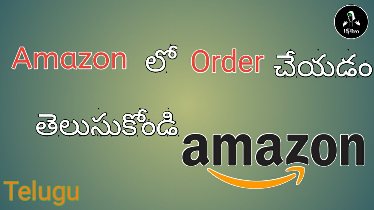 How to Order the amazon.in telugu YouTube
