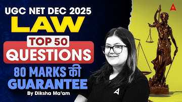 UGC NET Law | UGC NET Law Top 50 Questions | UGC NET Law Most Important Questions By Diksha Ma