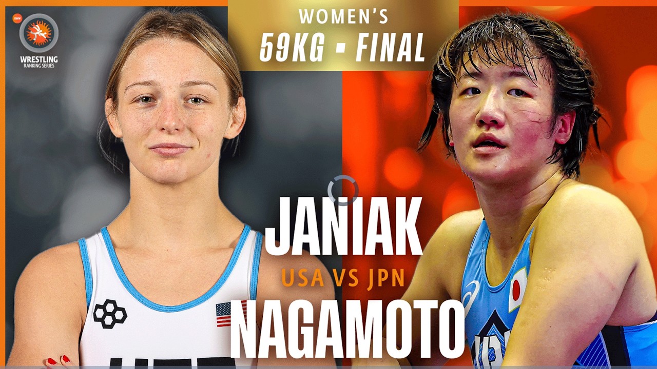 Sena NAGAMOTO (JPN) vs  Alexis Marie JANIAK (USA) | Gold Medal | WW 59Kg #wrestlezagreb