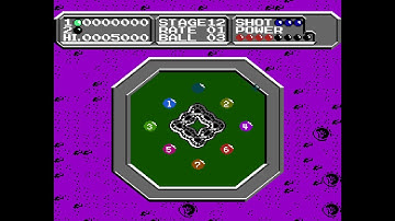 Lunar Pool (NES) - Stage 12