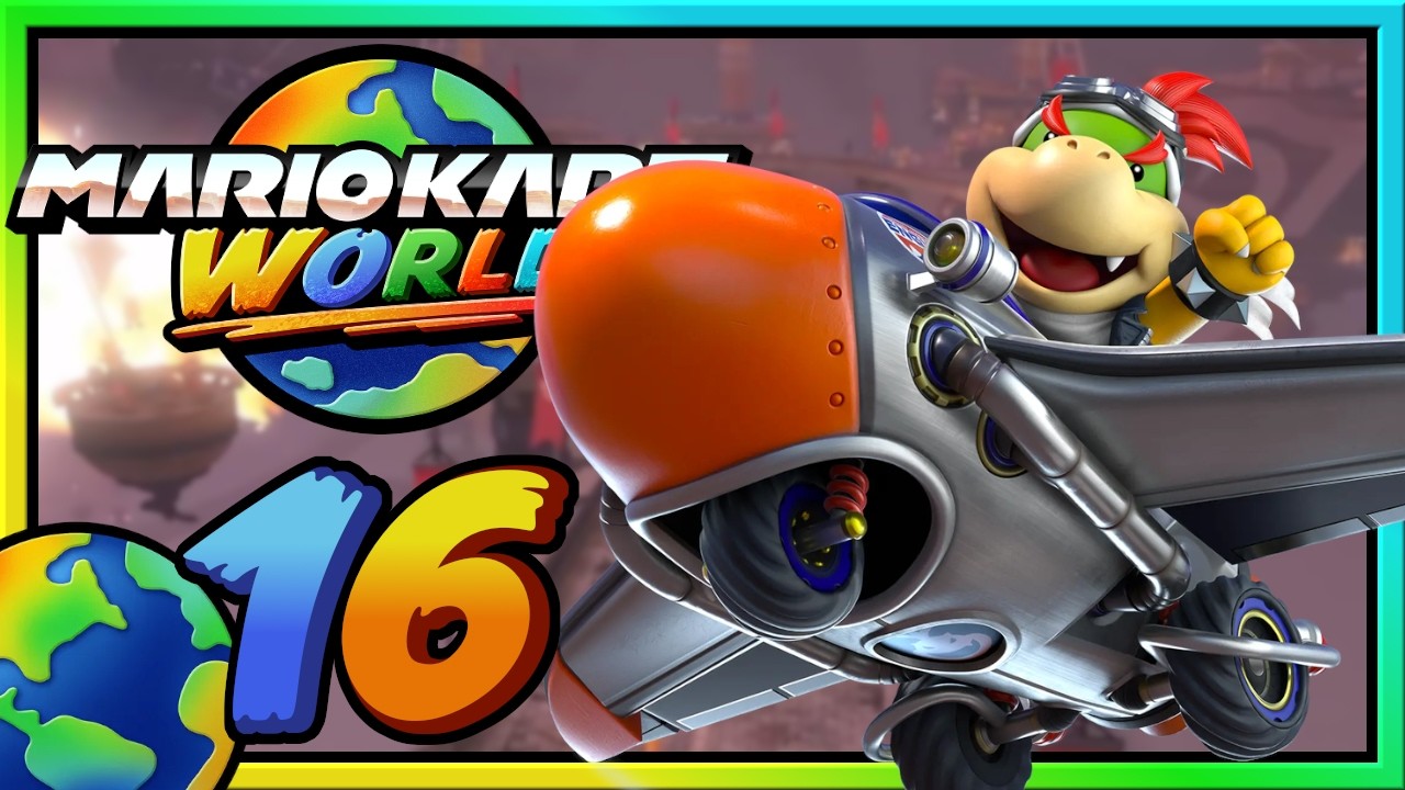 Bowser Jr. FLIEGT durch den HERZ-RALLYE! 🌏 [EP16] Mario Kart World