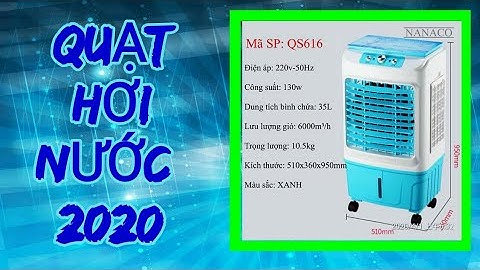 Quạt Điều Hòa Hơi Nước Mới Nhất 2020