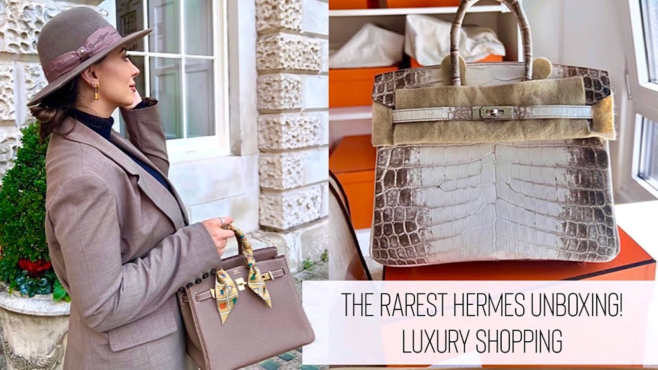 Collecting My New Birkin & Help Me Choose My Next! Munich Luxury Shopping-  Birkin Faubourg, Himalaya 