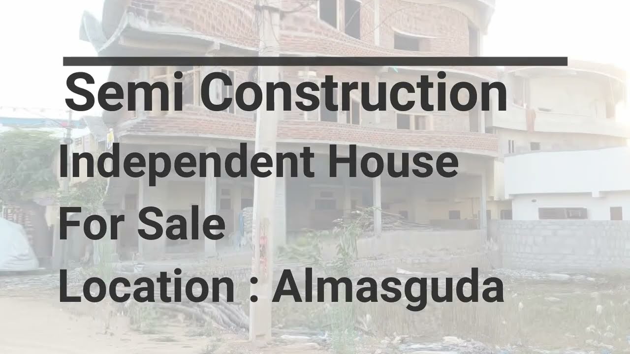 2BHK Independent house G+2 for sale in Hyderabad 150 sq.yds Almasguda