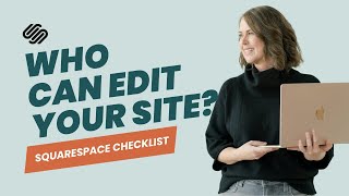 How to Review & Manage Website Access Permissions in Squarespace (Beginner Tutorial)