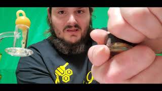 Honeybeeherb come through  New Glass N New Ball n Chain wile reviewing Pie Crust Diamonds 💎  by MPX
