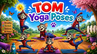 Follow Along: TOM Yoga Poses | Flexibility & Strength for Kids | Yoga Guppy screenshot 5
