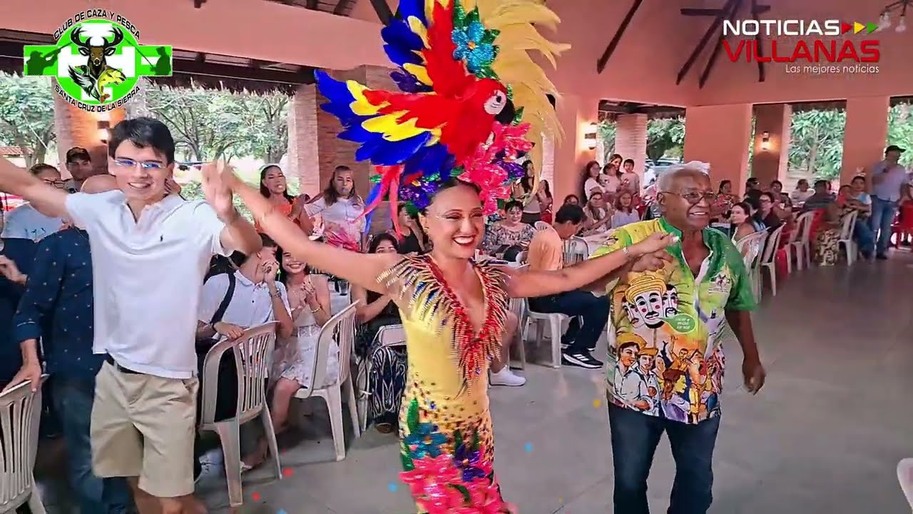 CORONACIÓN DE LAS REINAS DEL CARNAVAL DEL CLUB DE CAZA Y PESCA SANTA CRUZ.