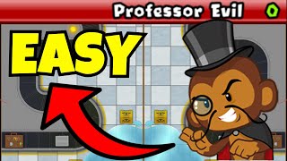 How to EASILY beat Professor Evil! | BTD Battles