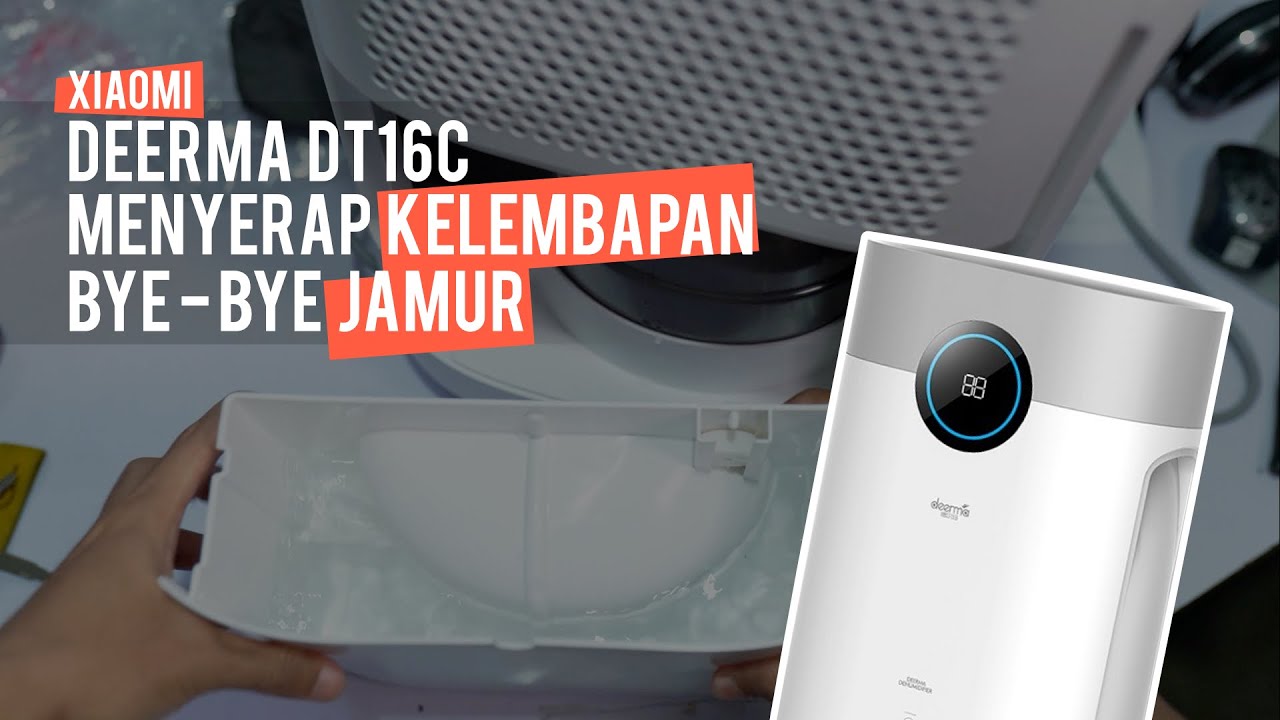 [REVIEW] Xiaomi DEERMA Dehumidifier DT16c, Alat penyerap kelembapan