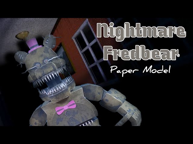 Nightmare Fredbear in 2023