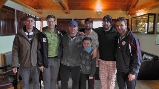 Stars golf at Forbes of Kingennie