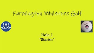 Farmington 2024 Hole 1 Playthrough #minigolf