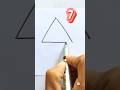 How to draw a Tree 🌲 from number “ 7 “ #drawing #drawingtutorials #shorts #art