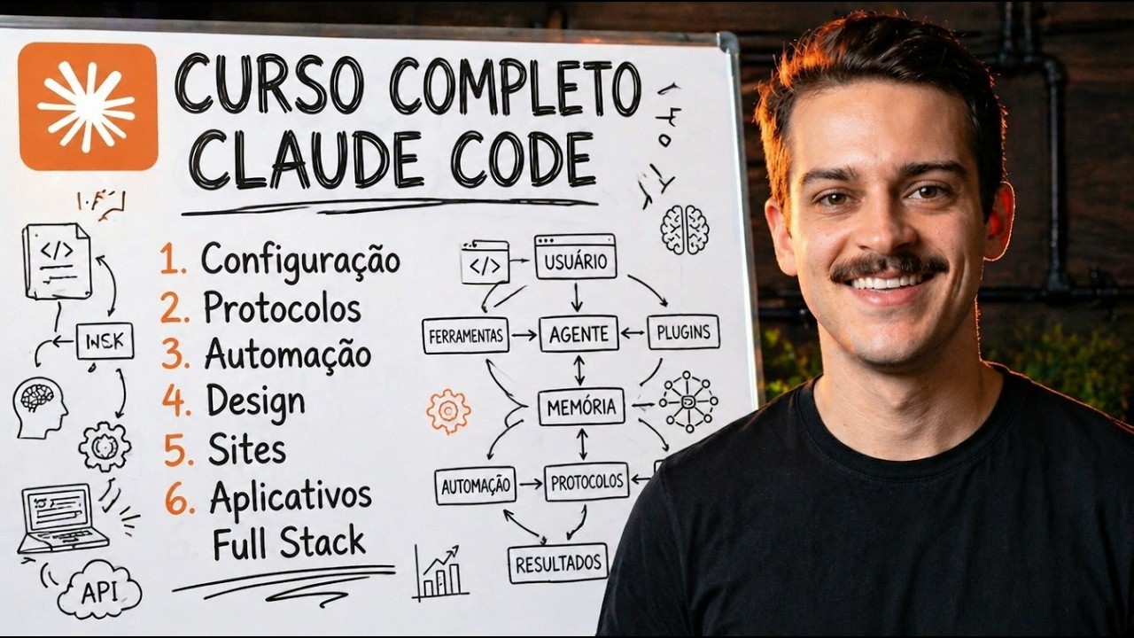 CURSO COMPLETO de Claude Code + Antigravity (Do Zero ao Avançado) - YouTube