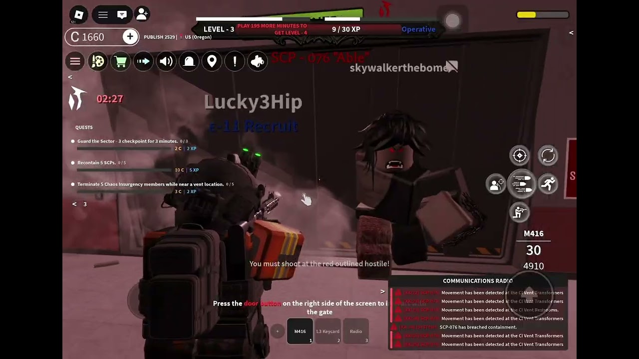 SCP 076 Containment Breach (First video)